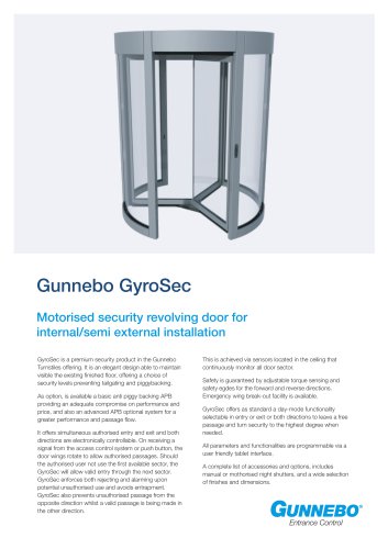 Gunnebo GyroSec PDS