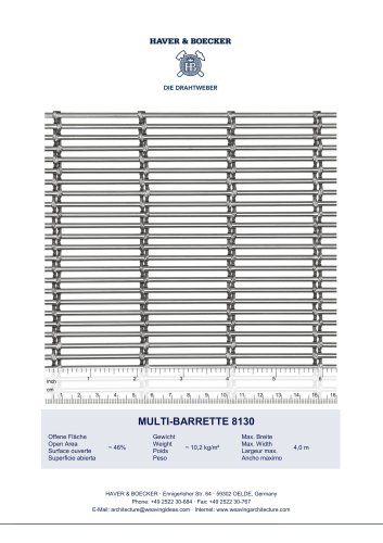 MULTI-BARRETTE 8130