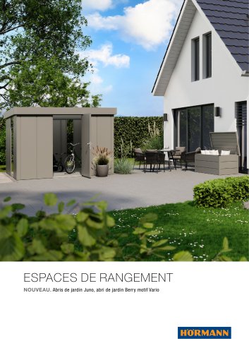 ESPACES DE RANGEMENT