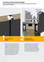 Portes coulissantes en acier et acier inoxydable FST - 10