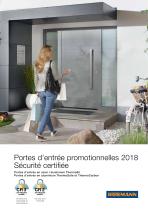 Portes d’entrée promotionnelles 2018 Sécurité certifiée - 1