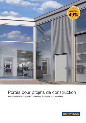 Portes pour projets de construction