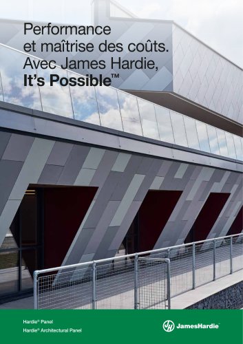 HardiePanel Family Brochure fevrier 2024