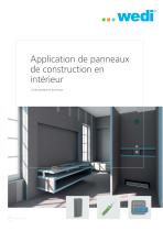 Application de panneaux de construction à l`intérieur - 1