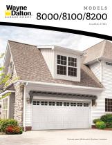 Model 8000-8200 | Classic Steel Garage Doors