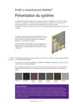 Guide de pose Profil à emboîtement VMZINC - 6