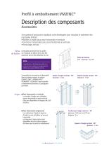 Guide de pose Profil à emboîtement VMZINC - 9