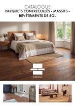 CATALOGUE PARQUETS CONTRECOLLÉS - MASSIFS - REVÊTEMENTS DE SOL