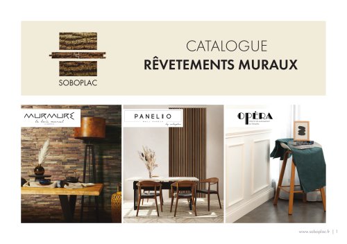 Catalogue des revêtements muraux