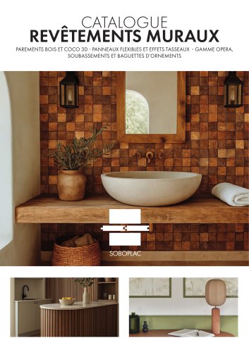 CATALOGUE REV&Ecirc;TEMENTS MURAUX