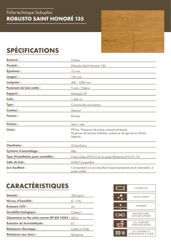 ROBUSTO SAINT HONOR&Eacute; 135