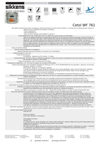 Cetol WF 761