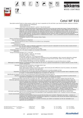 CETOL® WF 910