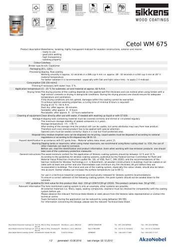 Cetol WM 675