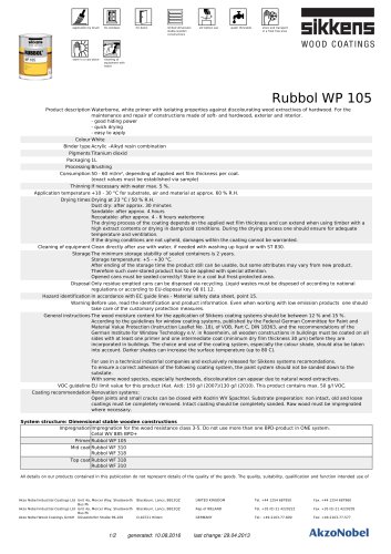 Rubbol WP 105