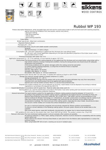 Rubbol WP 193