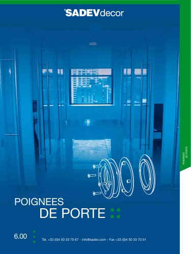 Poignees de Porte