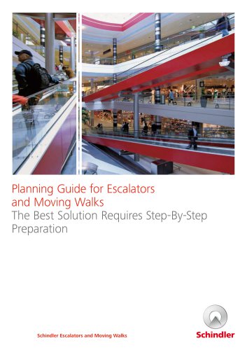 Planning guide for escalators & moving walks