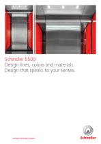 Schindler 5500 - Design