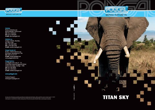 Titan Sky brochure