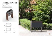 mobilier urbain Polymobyl ligne CUB - 15