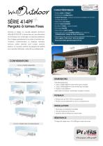 Pergola alu à lames fixes Wallis&outdoor® - 1