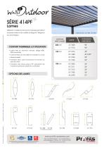 Pergola alu à lames fixes Wallis&outdoor® - 2