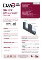 Porte alu traditionnelle Dzao® - 2