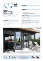 Porte repliable aluminium Satin Moon® - 2