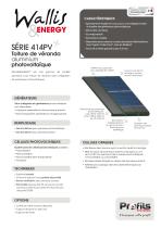 Toiture de véranda photovoltaïque Wallis&® Energy - 1