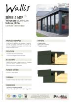 Véranda aluminium Wallis® à toiture plate - 2