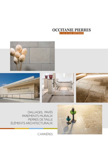 Borchure Occitanie Pierres 2020