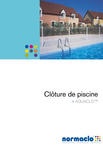 CLÔTURE PISCINE AQUACLO