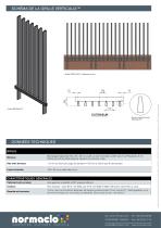 Fiche produit clôture VERTICALIA - 2