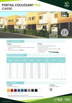 Portail Coulissant Pro - Classic - 1