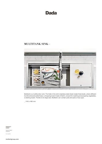 MULTITANK SINK—