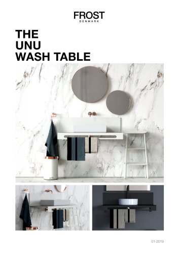 THE UNU WASH TABLE