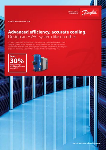 Brochure Datacenter cooling with VZH inverter scrolls - GB