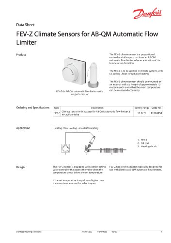 FEV-Z climate sensor