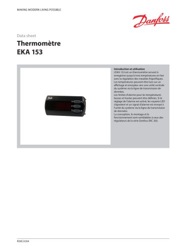 Thermomètre EKA 153