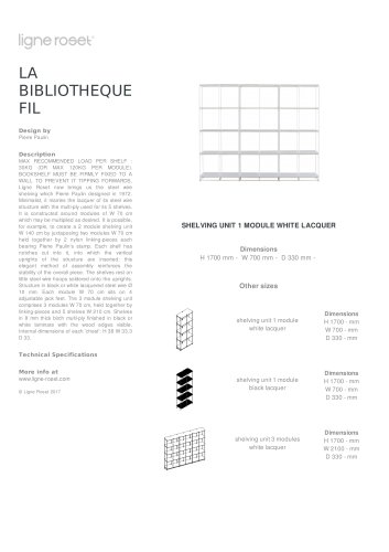 LA BIBLIOTHEQUE FIL