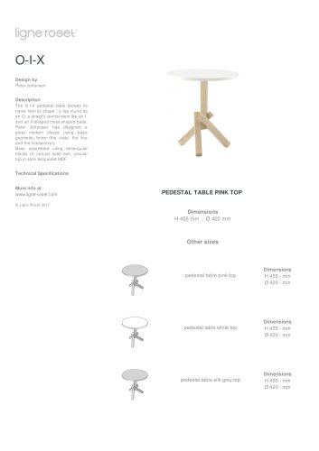 O-I-X Table