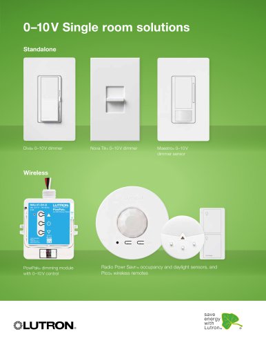 0-10 V Solutions Brochure