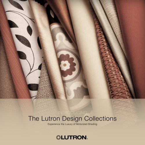 Lutron Design Collections brochure