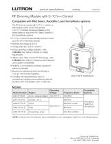 RF Dimming Module technical sheet