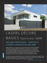 Lasers - Portails, clôtures et portillons en Aluminium sur mesure. - 4