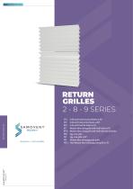 TECHNICAL DATA SHEET RETURN GRILLES.SAMOVENT