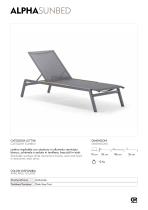 Alpha Sunbed