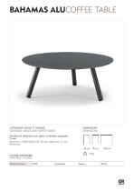 Bahamas Alu Coffee Table