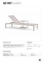 GS 927 Sunbed